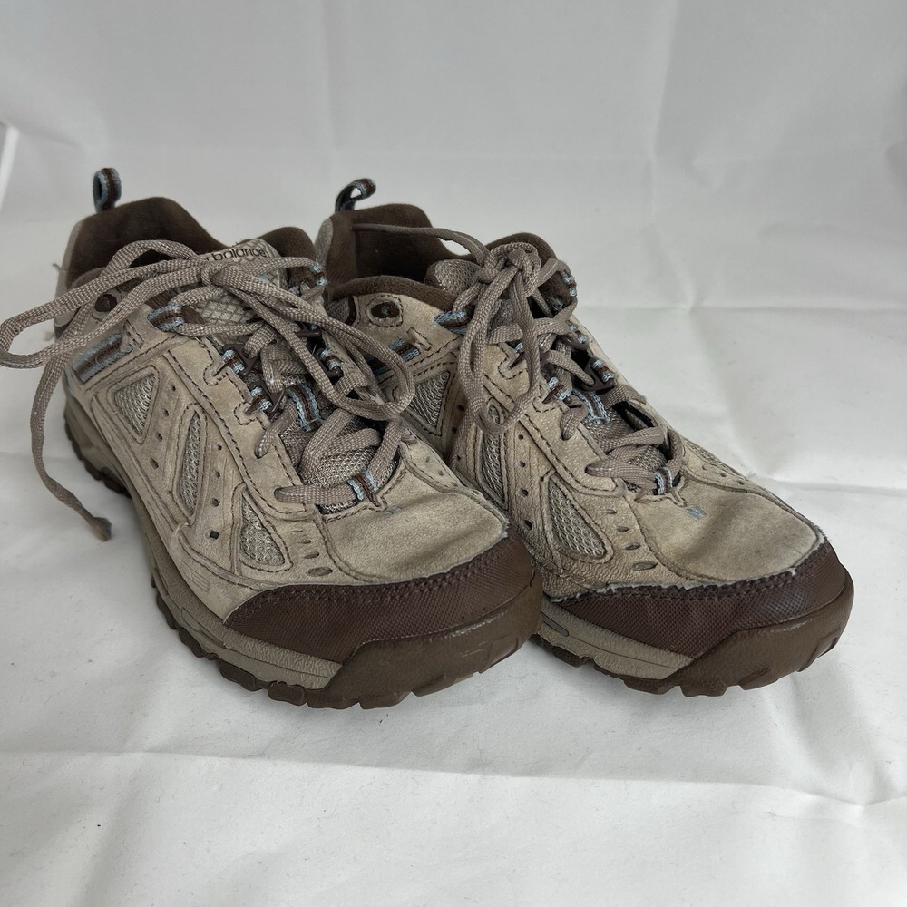 New Balance 645 Women's Size 8 Trail Hiking Shoes Brown Tan ABZORB Sneakers
